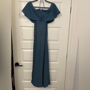 Off the shoulder maxi dress